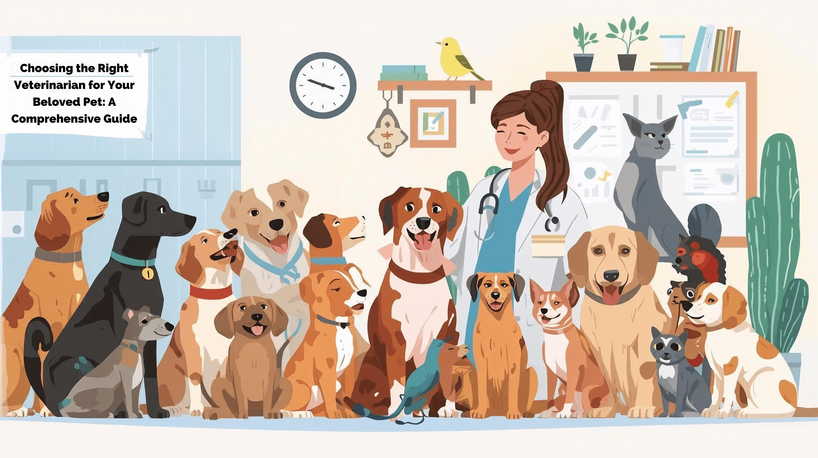 Choosing the Right Veterinarian for Your Beloved Pet: A Comprehensive Guide