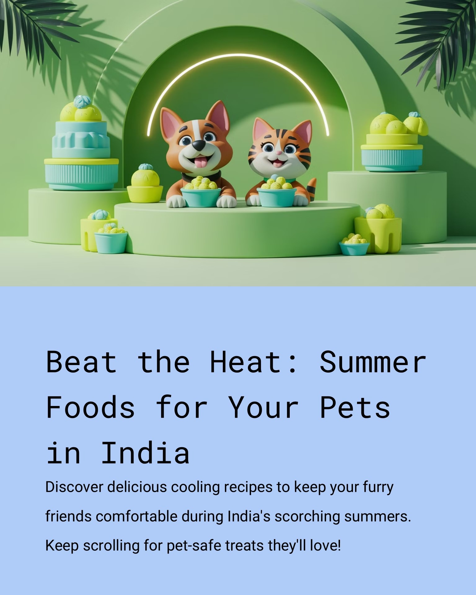 Summer Food For Pets Reference: Beat The Heat Summer Foods For Your Pets In India