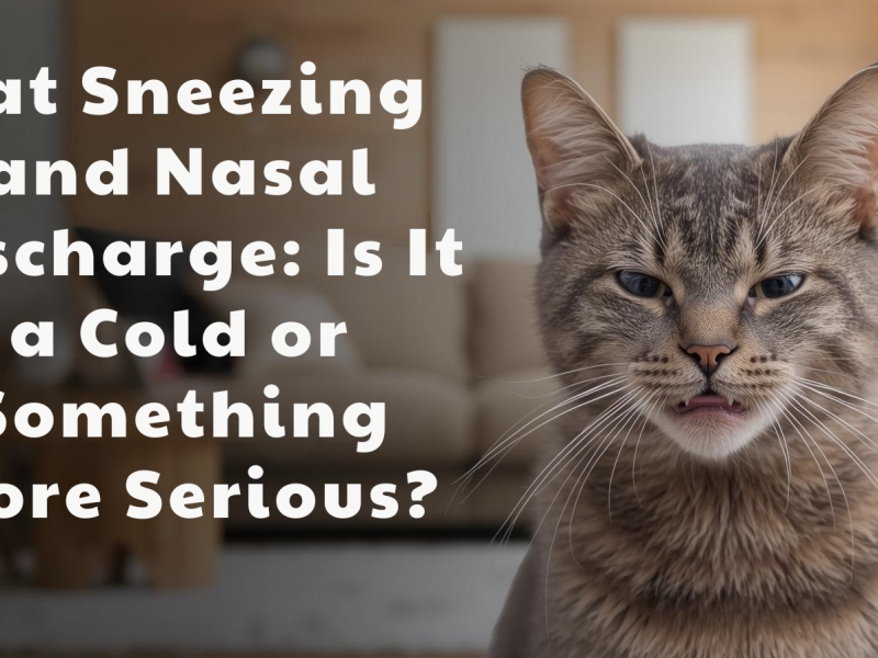 Cat Sneezing and Nasal Discharge: Is It a Cold or Something More Serious?