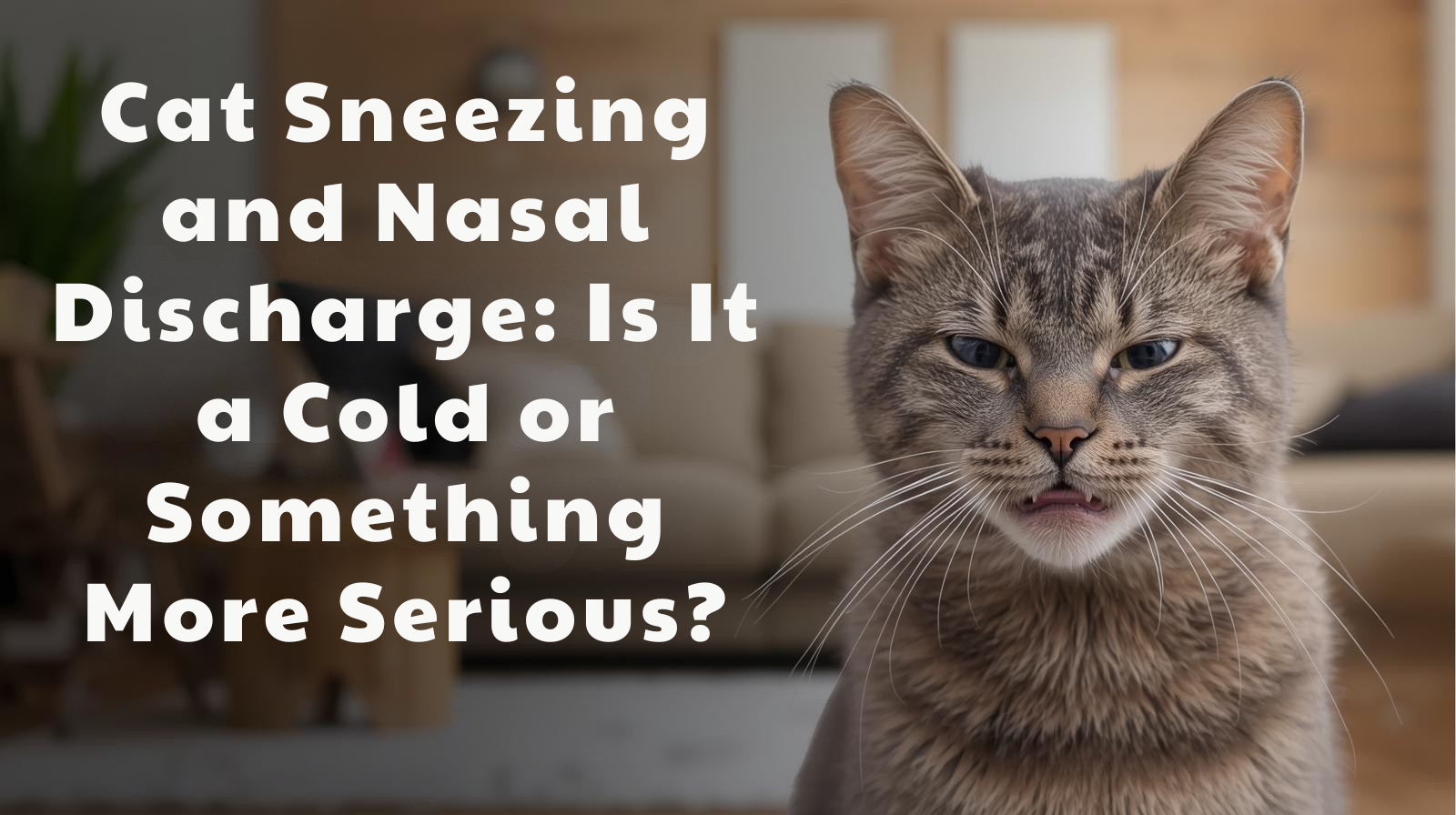Cat Sneezing and Nasal Discharge: Is It a Cold or Something More Serious?