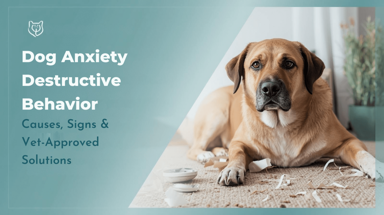 Dog Anxiety and Destructive Behavior: Causes, Signs & Vet-Approved ...