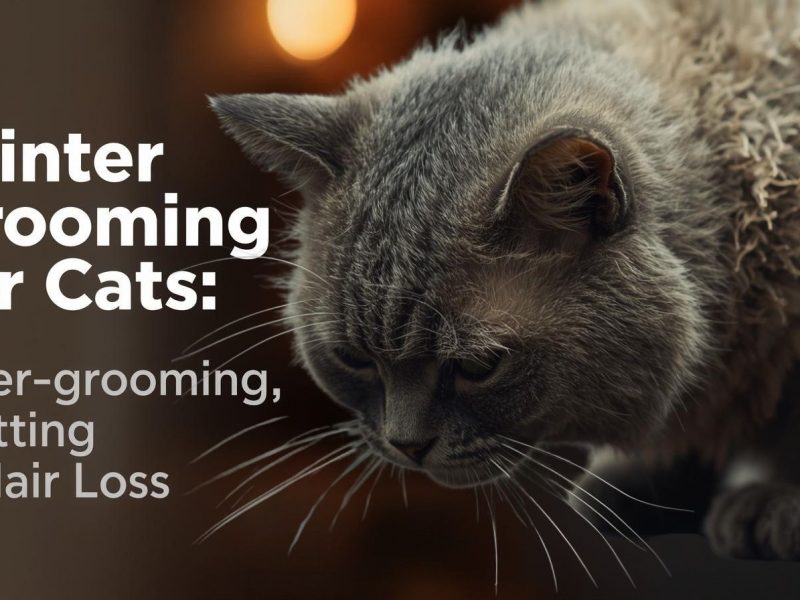 Winter Grooming for Cats: Over-Grooming, Matting & Hair Loss