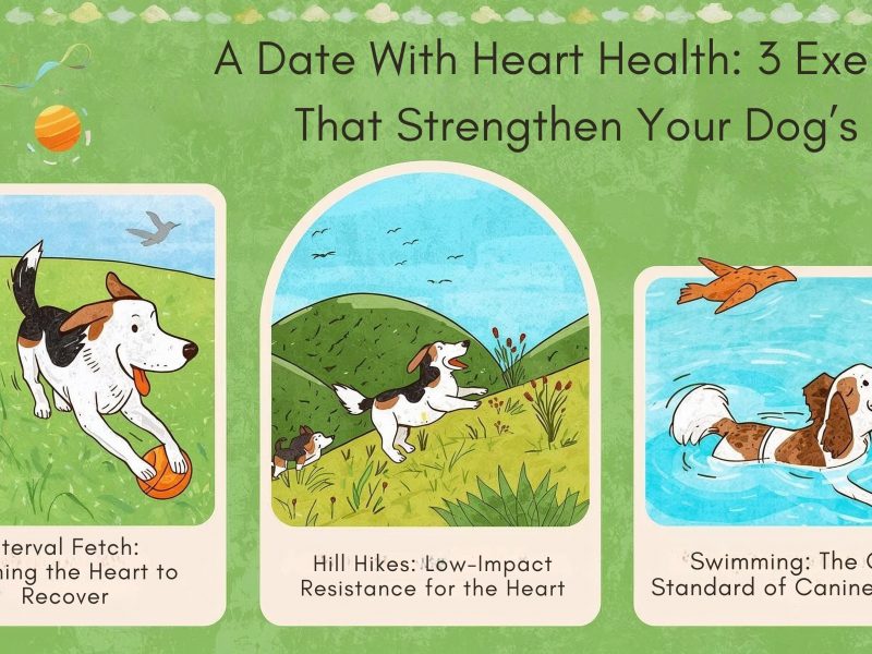 A Date With Heart Health 3 Exercises That Strengthen Your Dog’s Heart