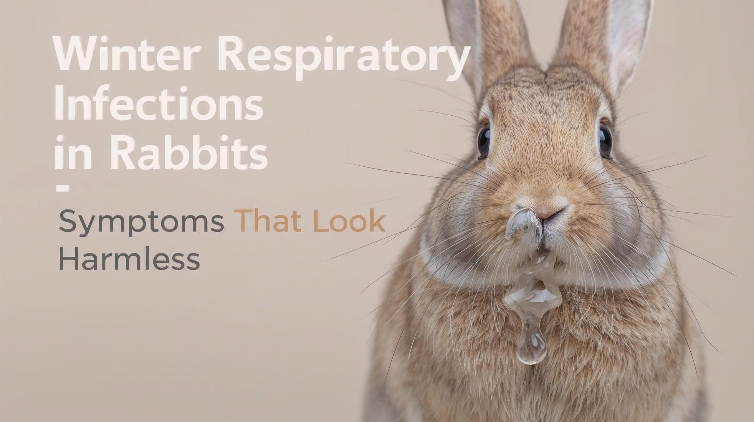 Winter Respiratory Infections in Rabbits