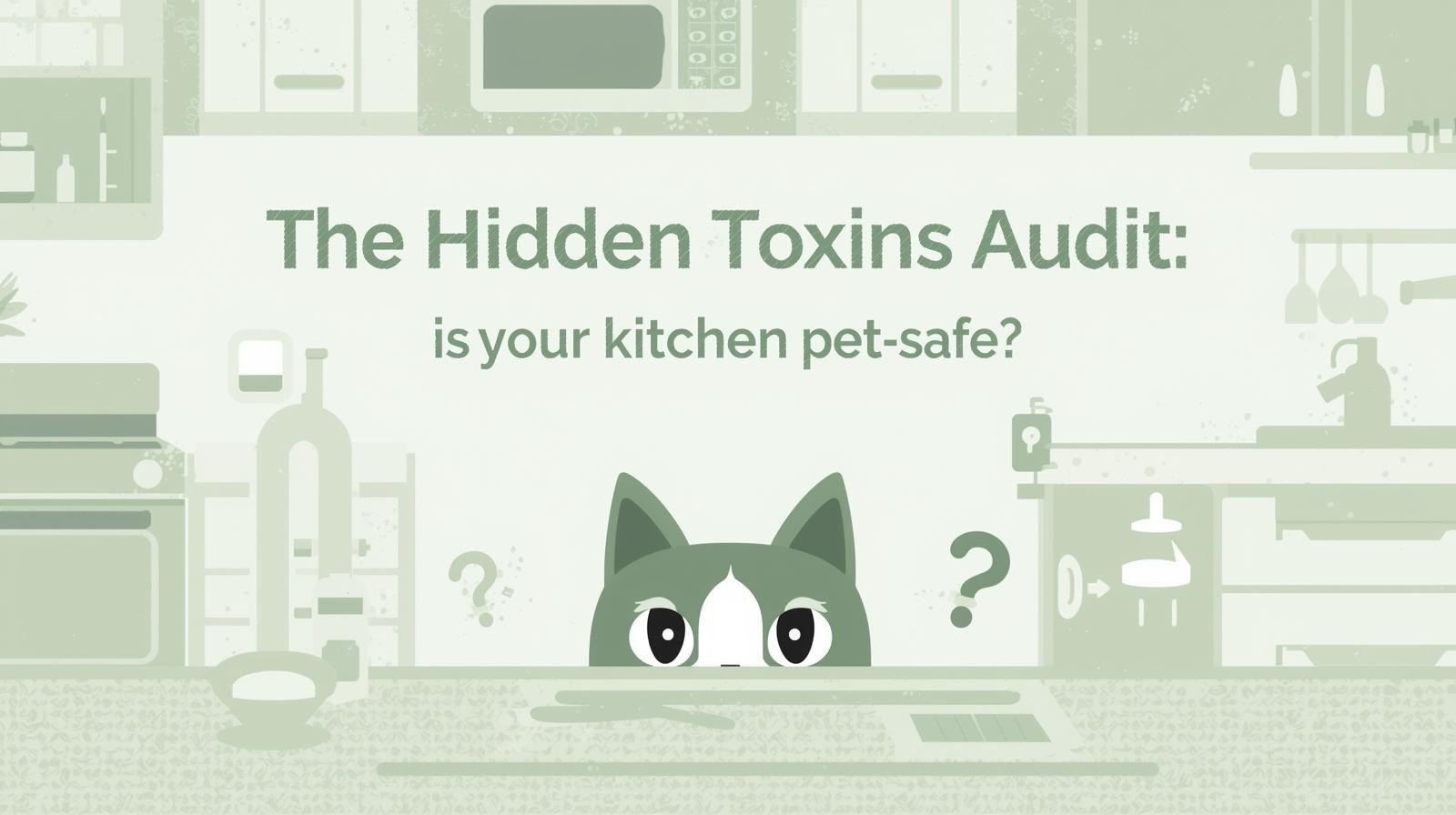 The Hidden Toxins Audit: Is Your Kitchen Pet-Safe?