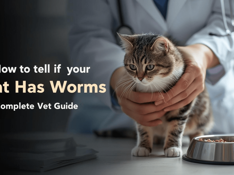 How to Tell If Your Cat Has Worms (Complete Vet Guide for Cats & Kittens)