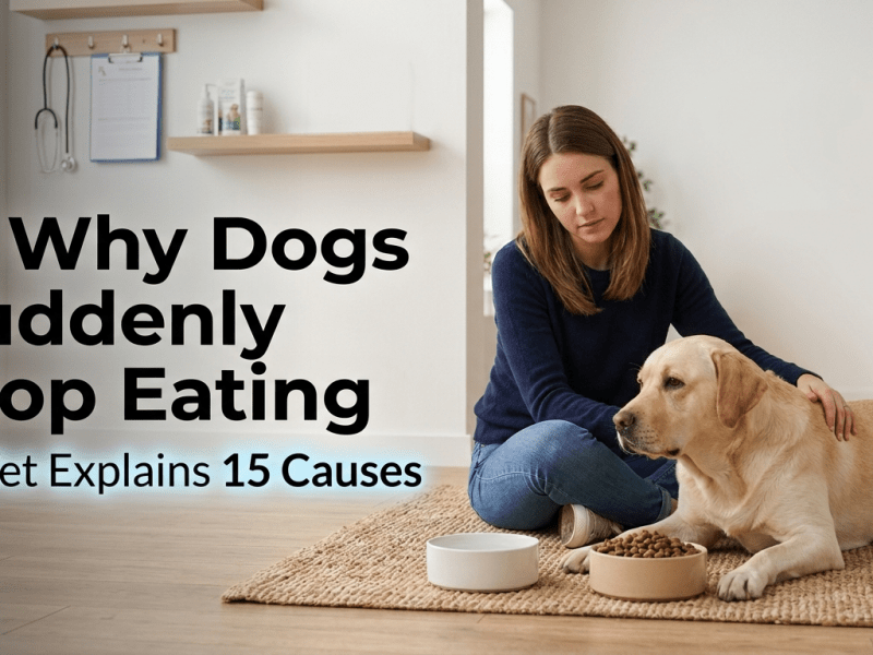 Why dogs suddenly stop eating