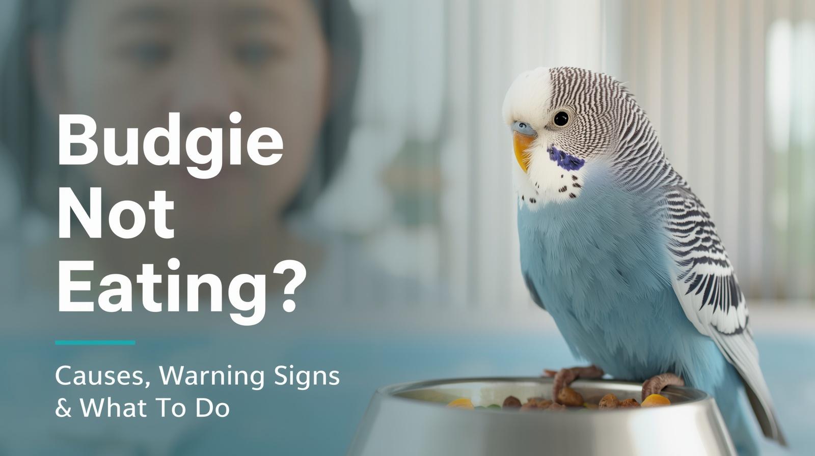 “Budgie Not Eating Causes, Warning Signs & What to Do”