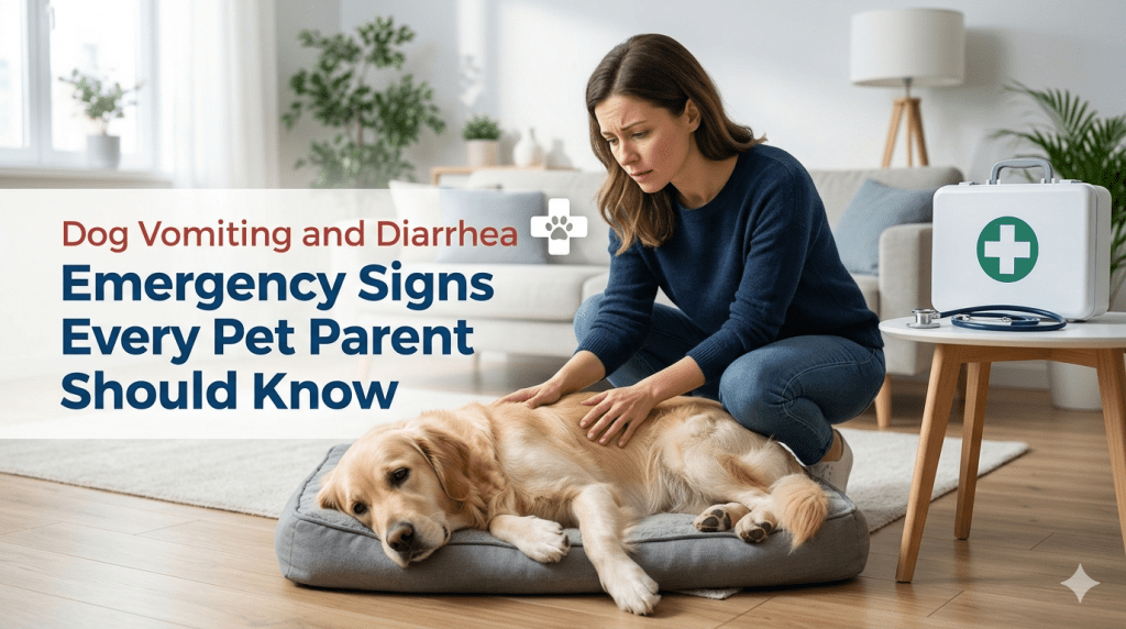 Dog Vomiting and Diarrhea – Emergency Signs Every Pet Parent Should Know