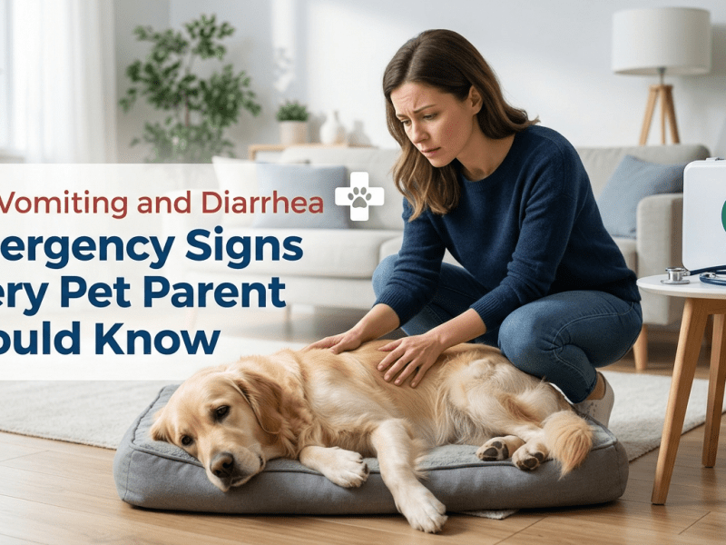 Dog Vomiting and Diarrhea – Emergency Signs Every Pet Parent Should Know