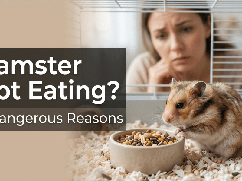 Hamster Not Eating 7 Dangerous Reasons