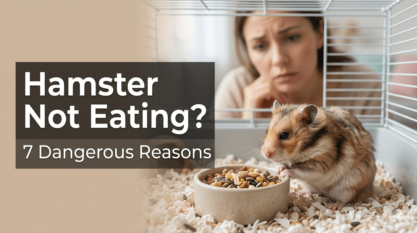 Hamster Not Eating 7 Dangerous Reasons